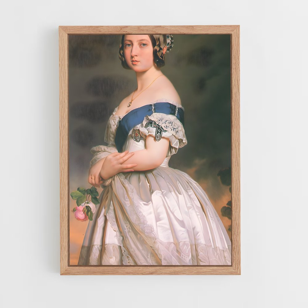 ap-queen victoria-1 cadre Bois clair