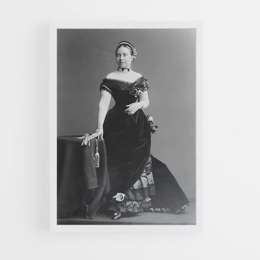 ap-queen victoria-11 cadre Blanc
