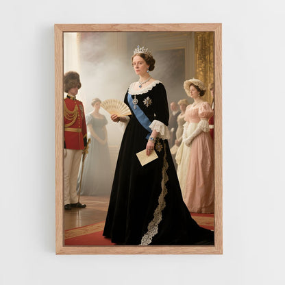 ap-queen victoria-12 cadre Bois clair