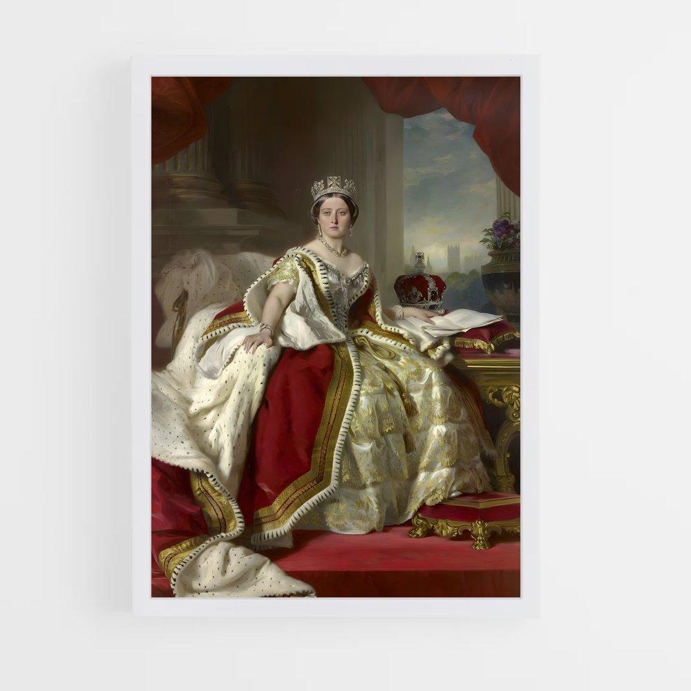 ap-queen victoria-2 cadre Blanc