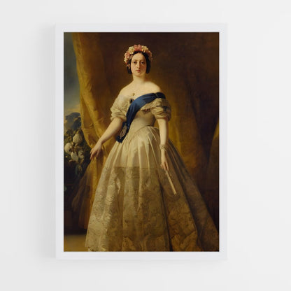 ap-queen victoria-6 cadre Blanc
