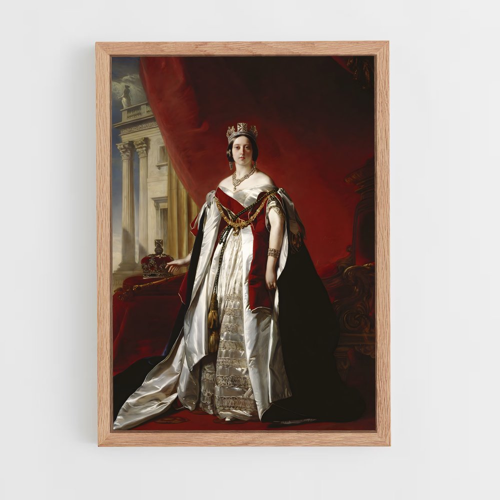 ap-queen victoria-7 cadre Bois clair