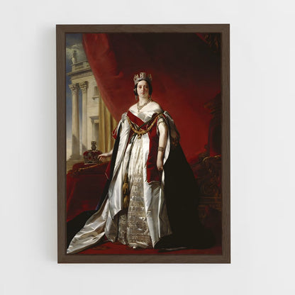 ap-queen victoria-7 cadre Bois foncé