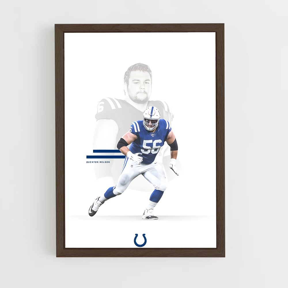 ap-quenton nelson-4 cadre Bois foncé
