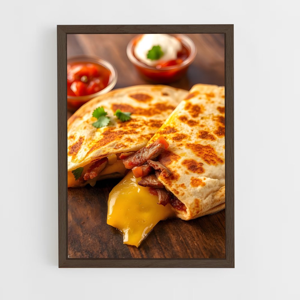 ap-quesadilla-1 cadre Bois foncé