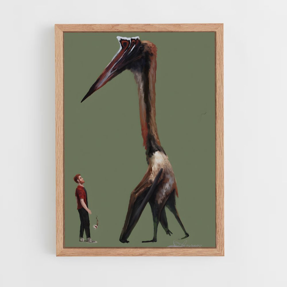 ap-quetzalcoatlus-3 cadre Bois clair