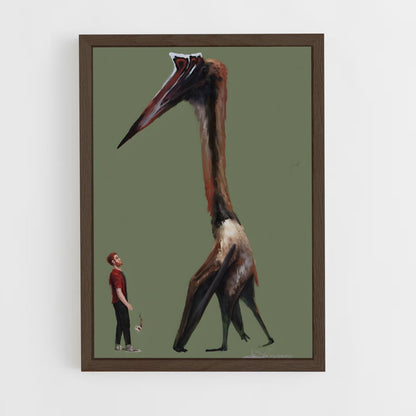 ap-quetzalcoatlus-3 cadre Bois foncé