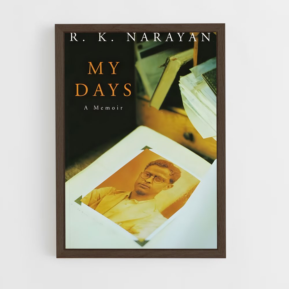 ap-r k narayan-1 cadre Bois foncé