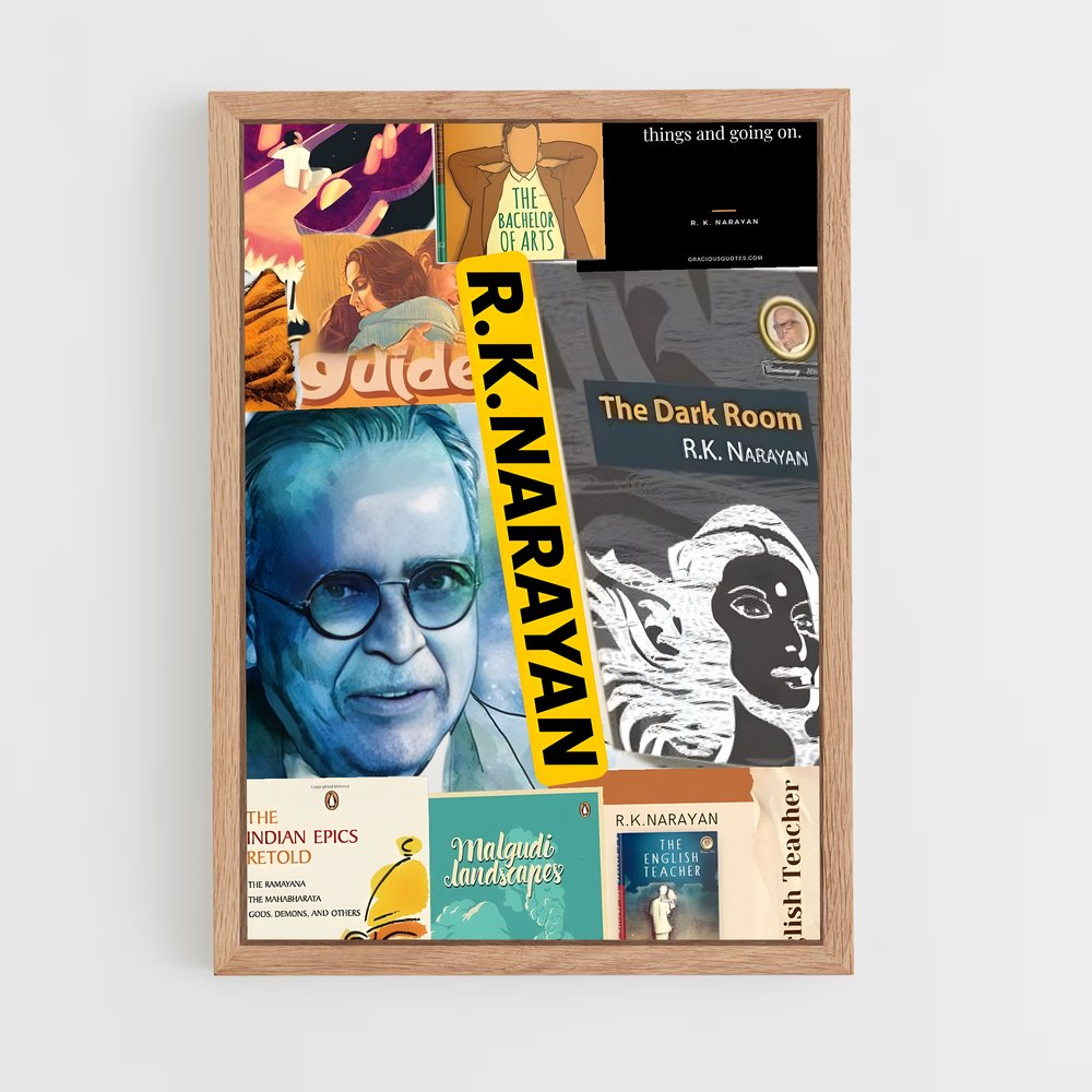 ap-r k narayan-2 cadre Bois clair