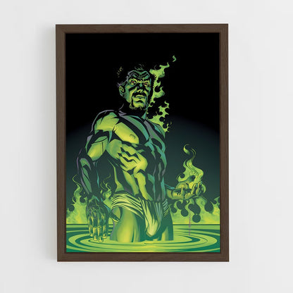 ap-ra's al ghul-10 cadre Bois foncé