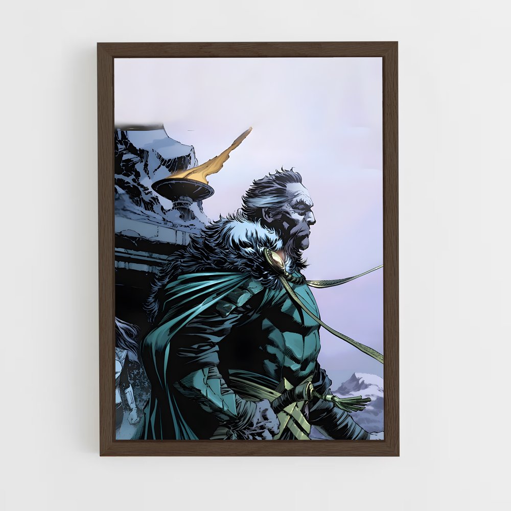 ap-ra's al ghul-3 cadre Bois foncé