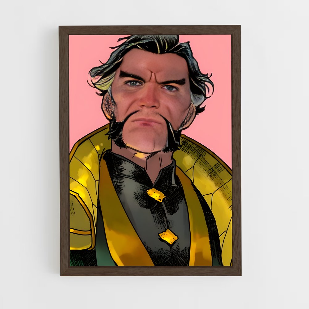 ap-ra's al ghul-4 cadre Bois foncé