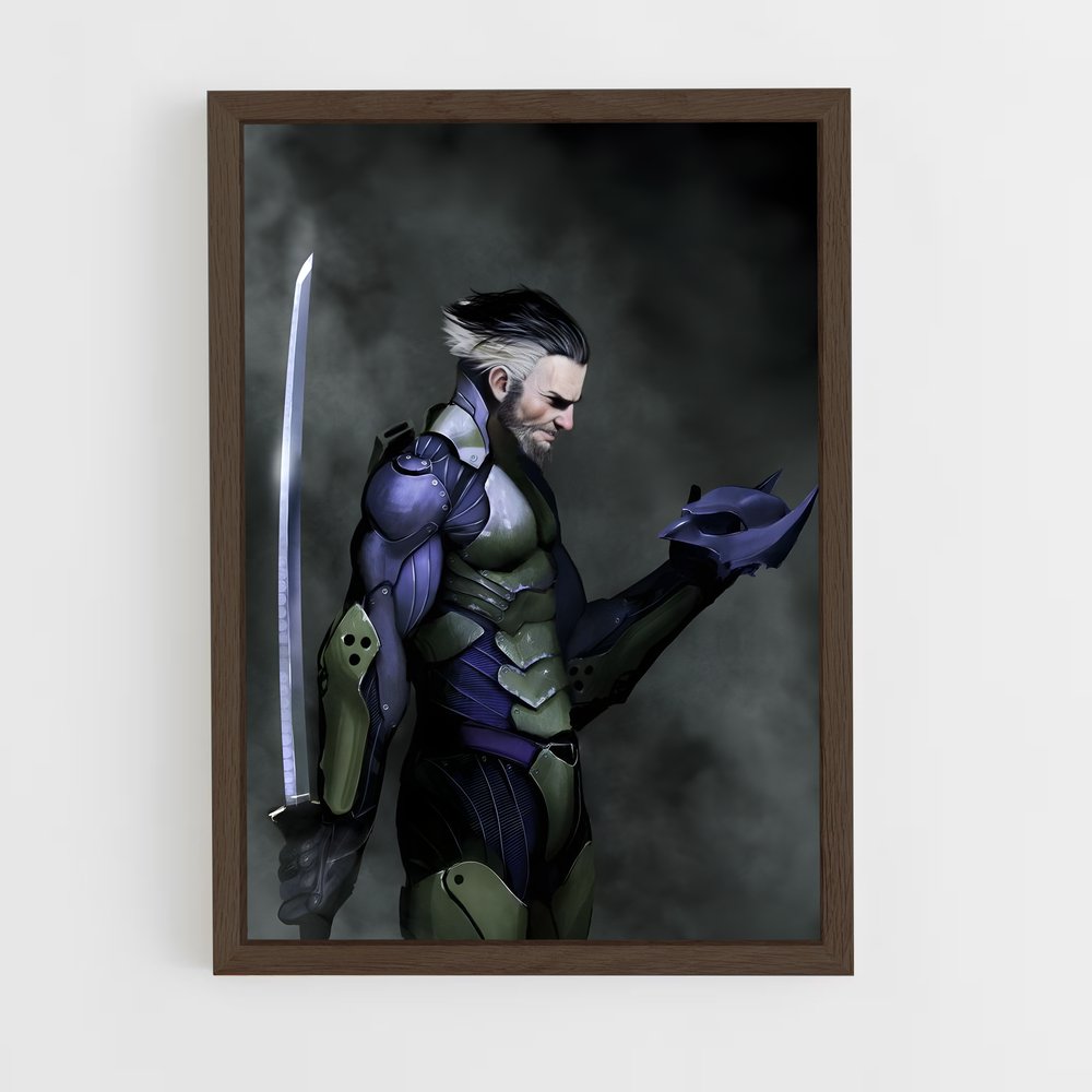 ap-ra's al ghul-5 cadre Bois foncé