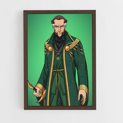 ap-ra's al ghul-6 cadre Bois foncé