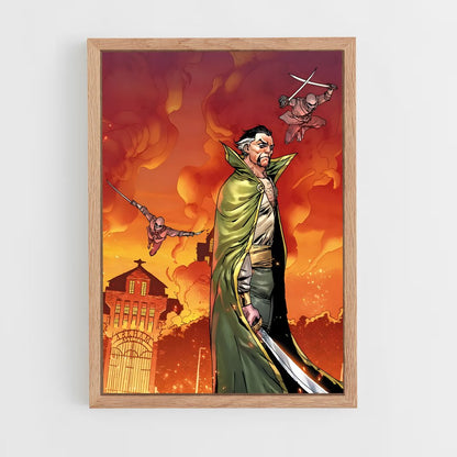 ap-ra's al ghul-7 cadre Bois clair