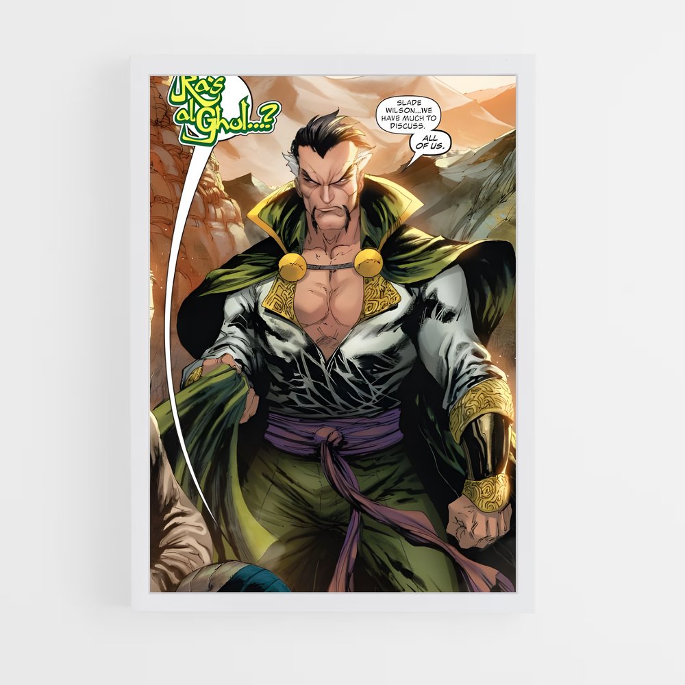 ap-ra's al ghul-9 cadre Blanc