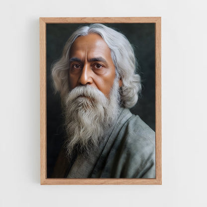 ap-rabindranath tagore-1 cadre Bois clair