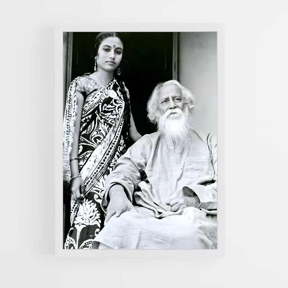 ap-rabindranath tagore-4 cadre Blanc