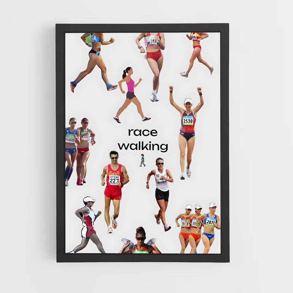 ap-race walking-1 cadre Noir