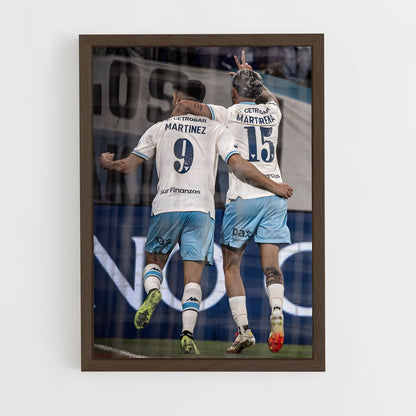 ap-racing club de avellaneda-9 cadre Bois foncé