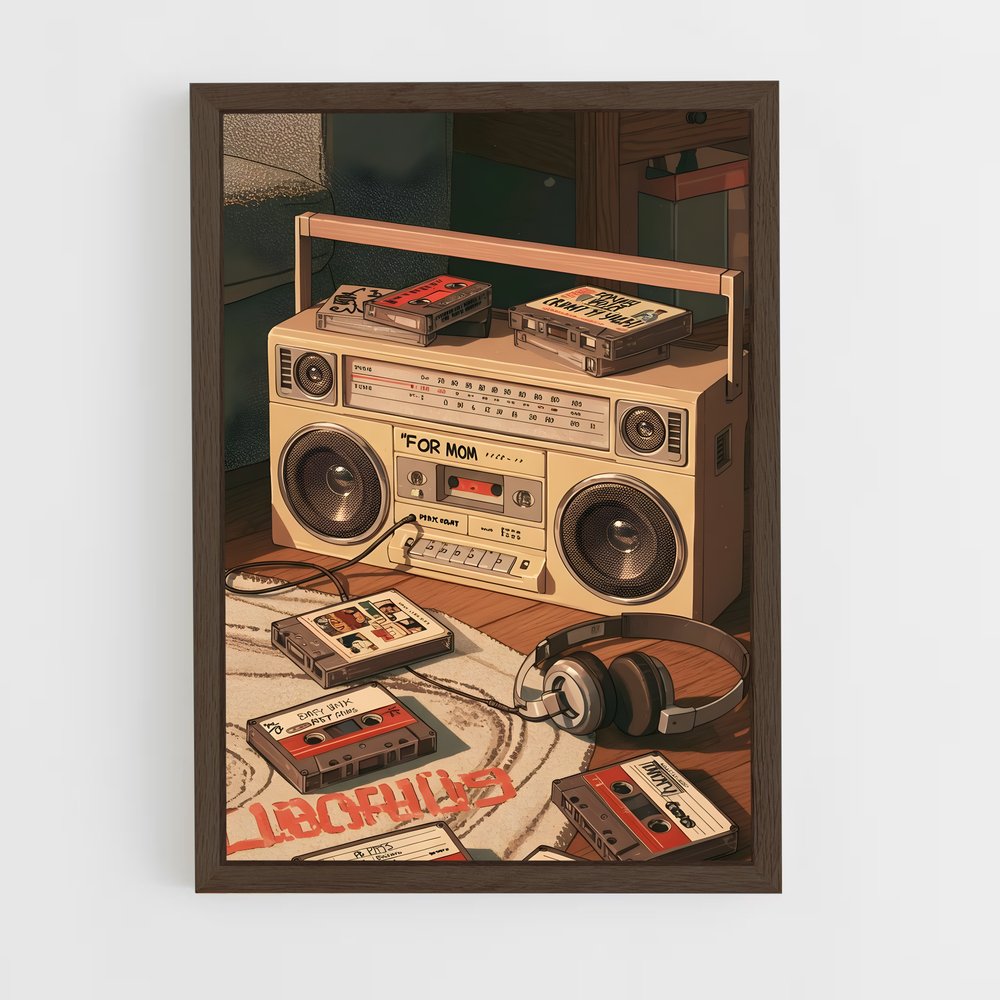 ap-radio-2 cadre Bois foncé