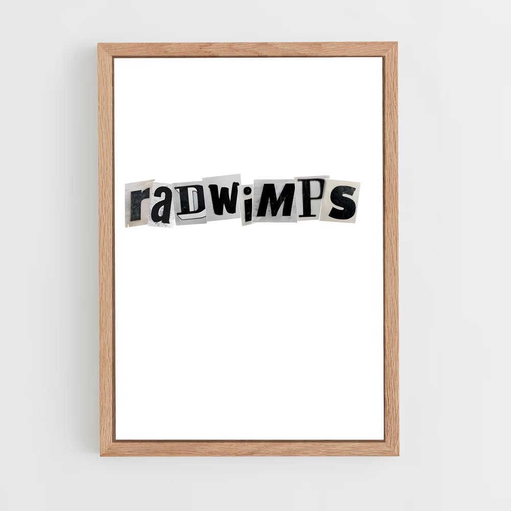 ap-radwimps-3 cadre Bois clair