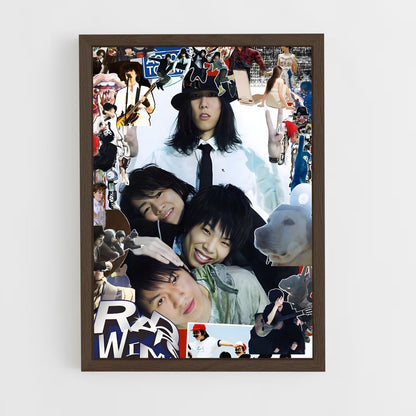 ap-radwimps-4 cadre Bois foncé