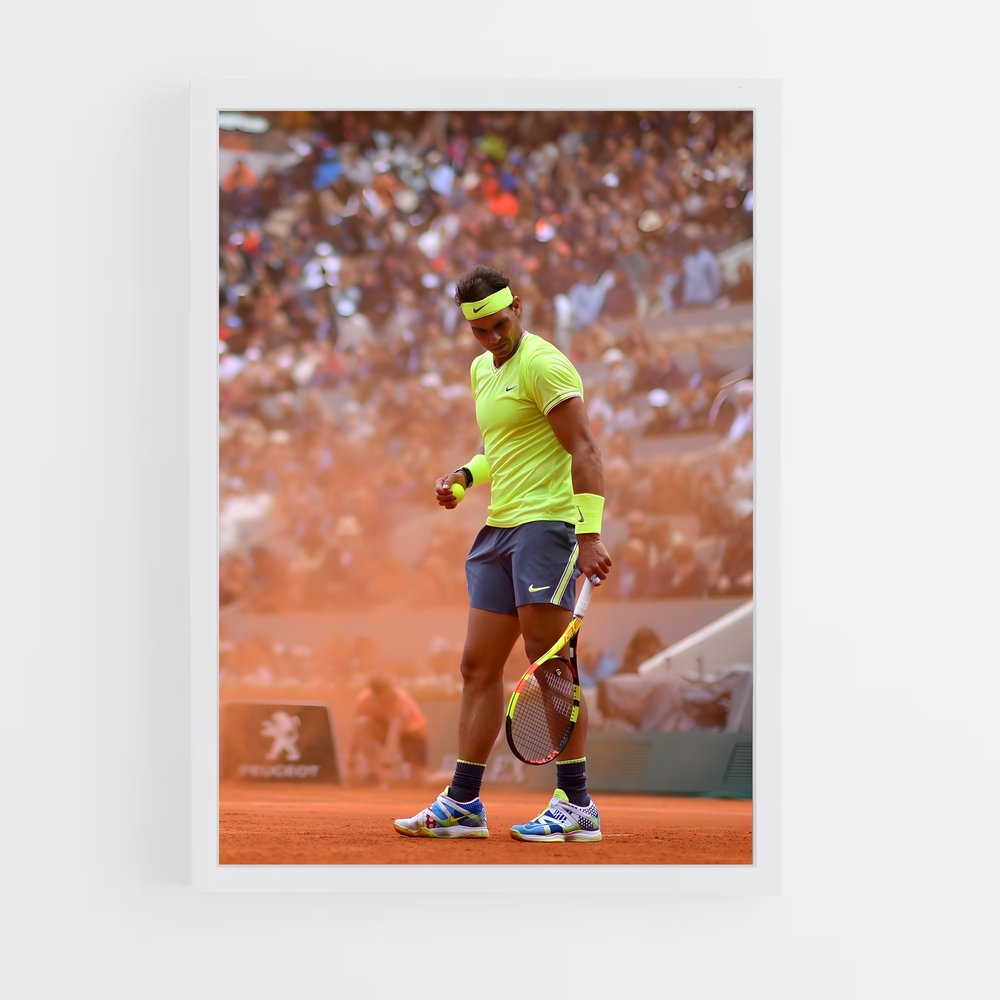 ap-rafael nadal-7 cadre Blanc