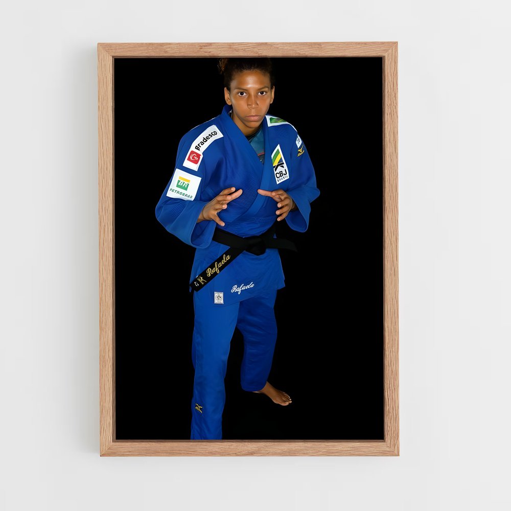 ap-rafaela silva-2 cadre Bois clair