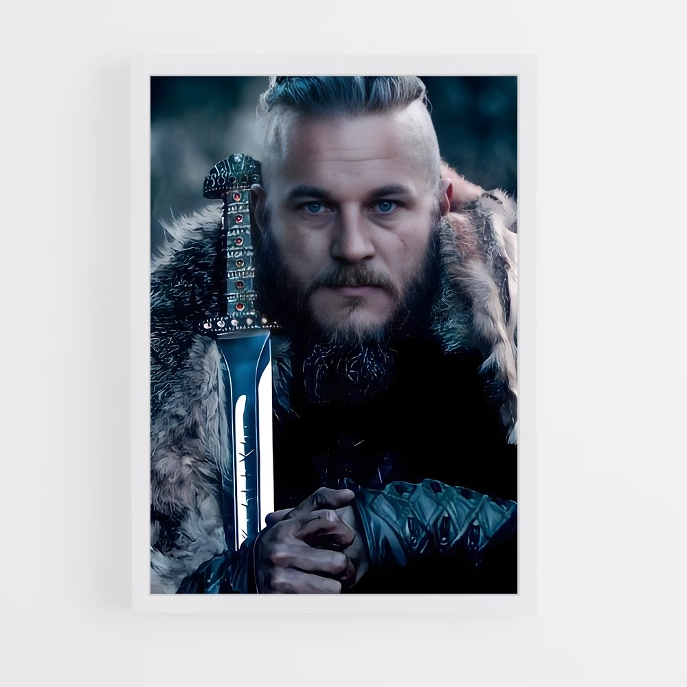 ap-ragnar lothbrok-1 cadre Blanc