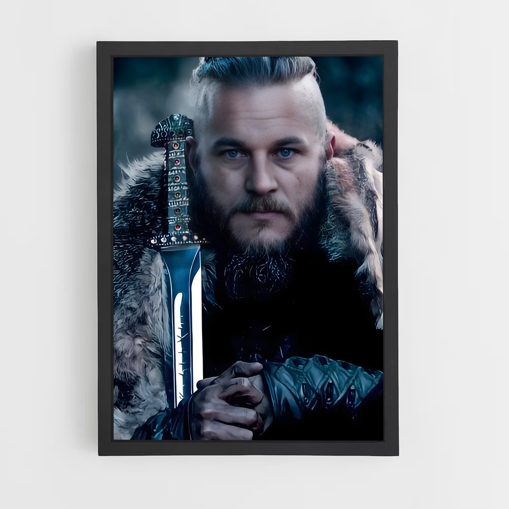 ap-ragnar lothbrok-1 cadre Noir
