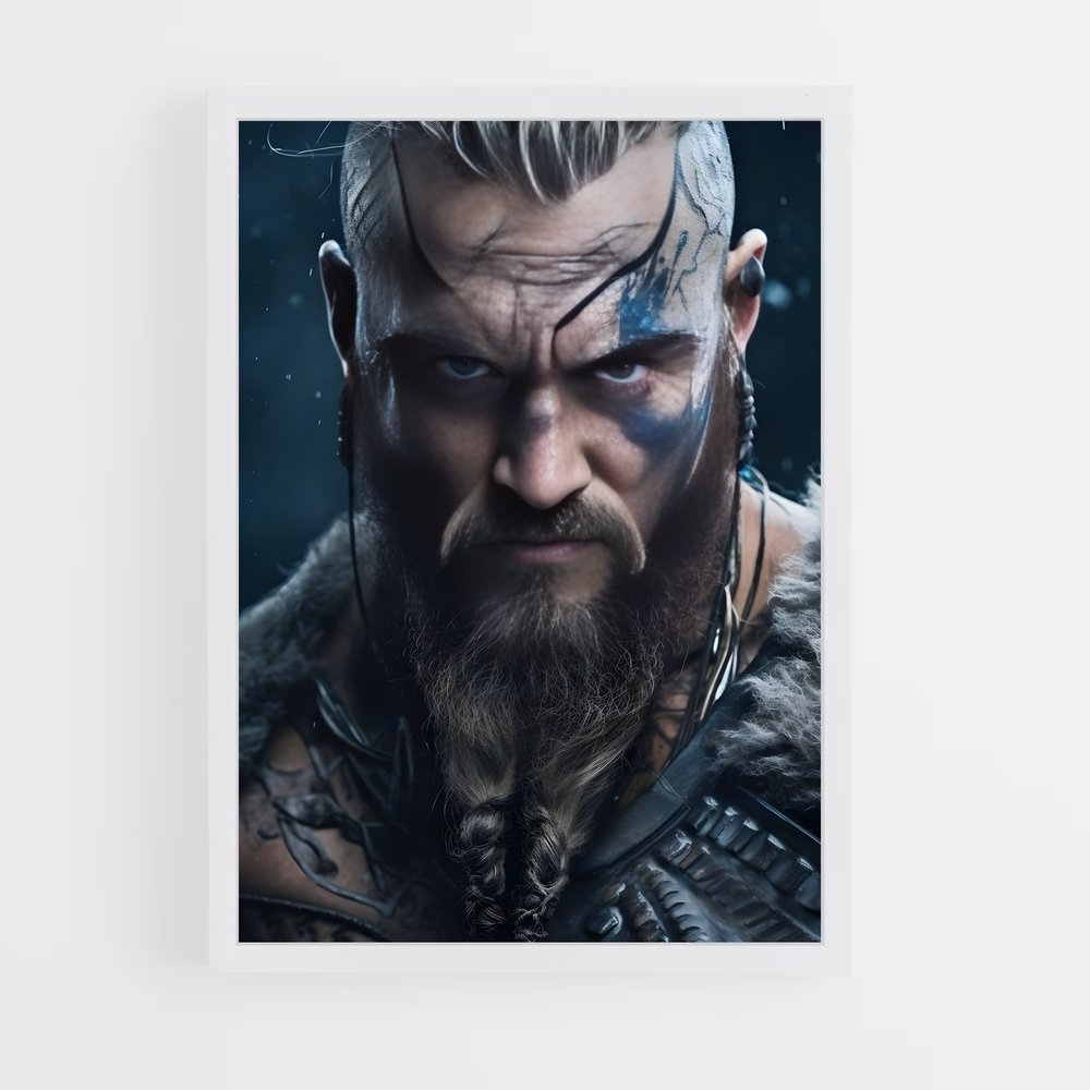 ap-ragnar lothbrok-15 cadre Blanc