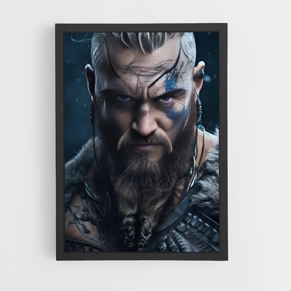 ap-ragnar lothbrok-15 cadre Noir