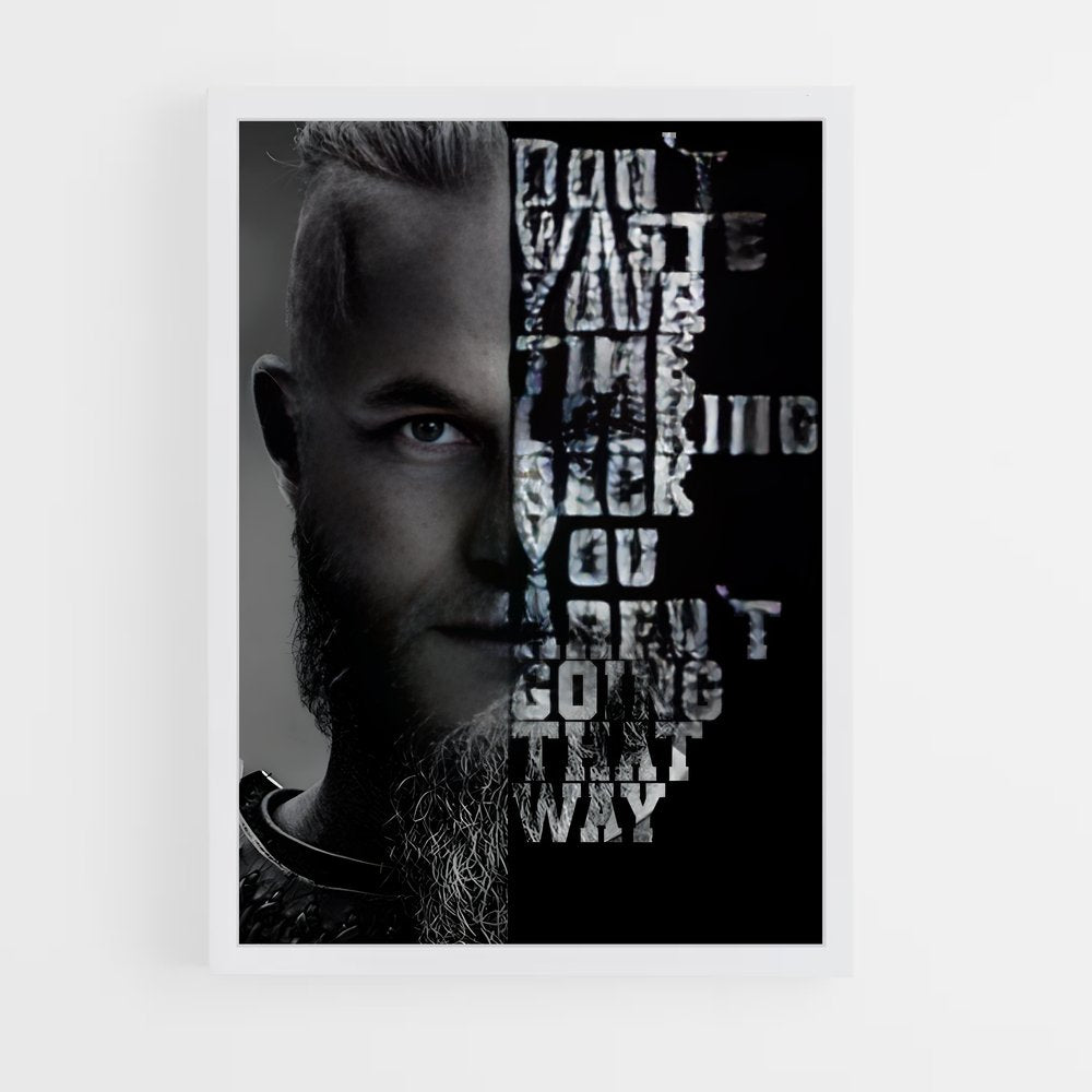 ap-ragnar lothbrok-4 cadre Blanc