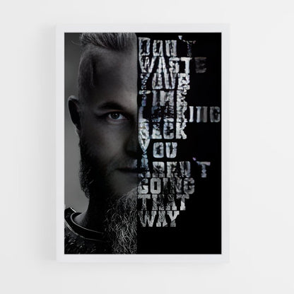 ap-ragnar lothbrok-4 cadre Blanc