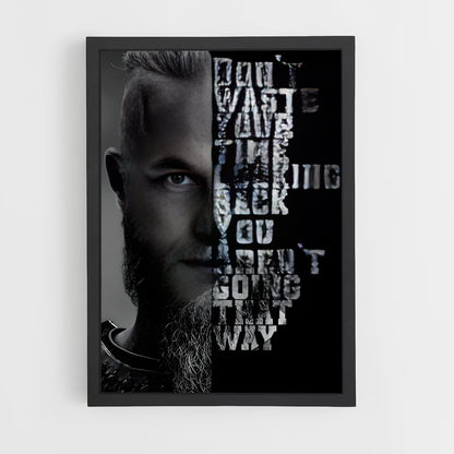 ap-ragnar lothbrok-4 cadre Noir
