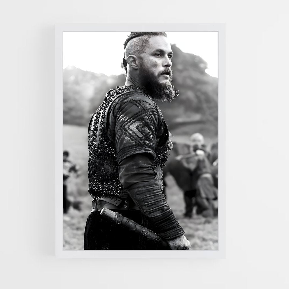 ap-ragnar lothbrok-7 cadre Blanc