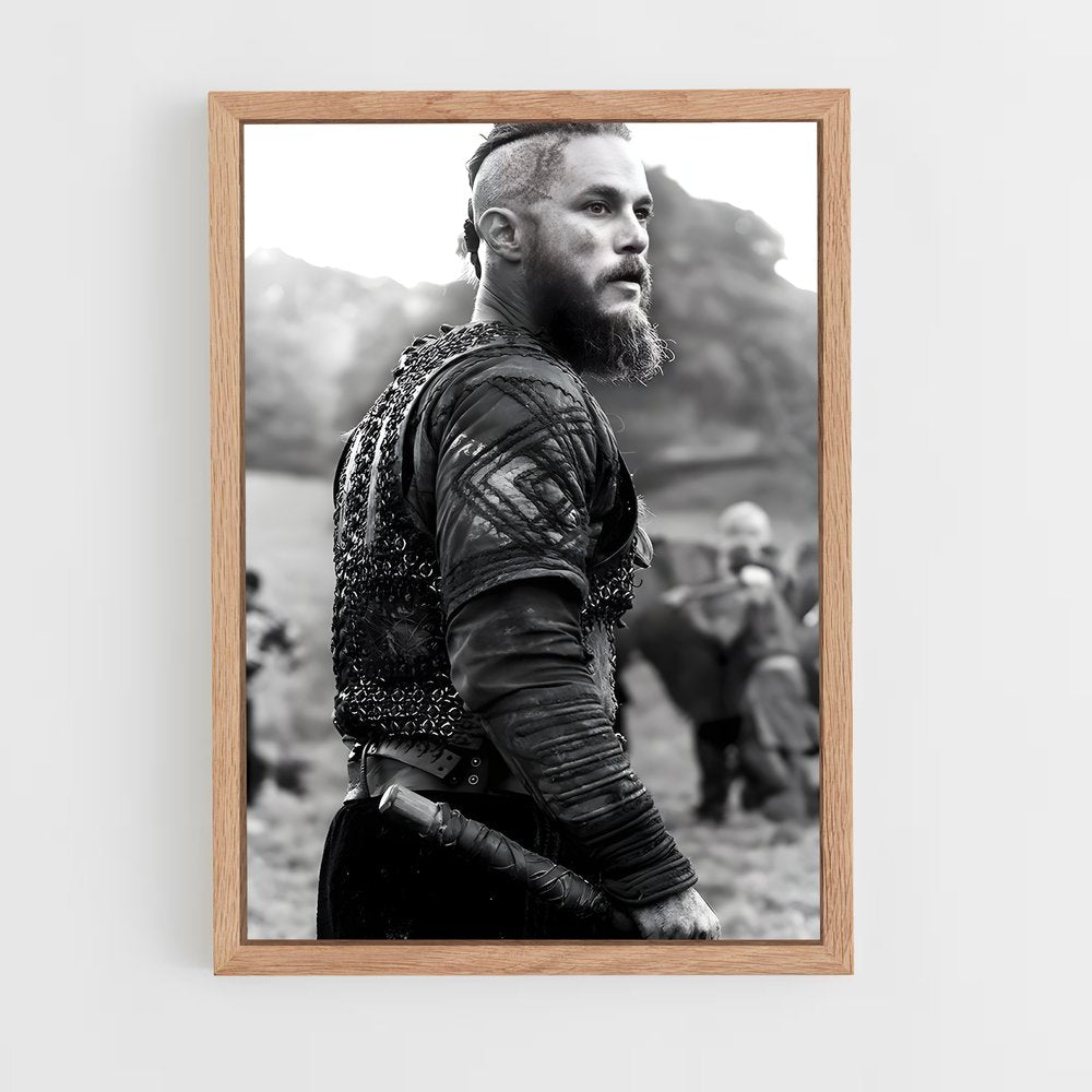 ap-ragnar lothbrok-7 cadre Bois clair