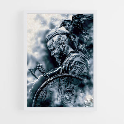 ap-ragnar lothbrok-9 cadre Blanc