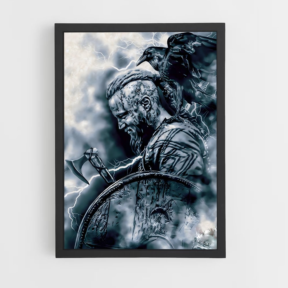 ap-ragnar lothbrok-9 cadre Noir