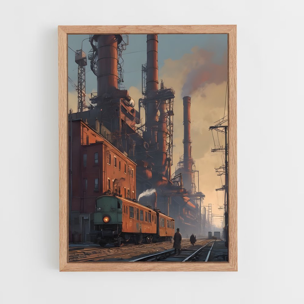 ap-railroad-1 cadre Bois clair