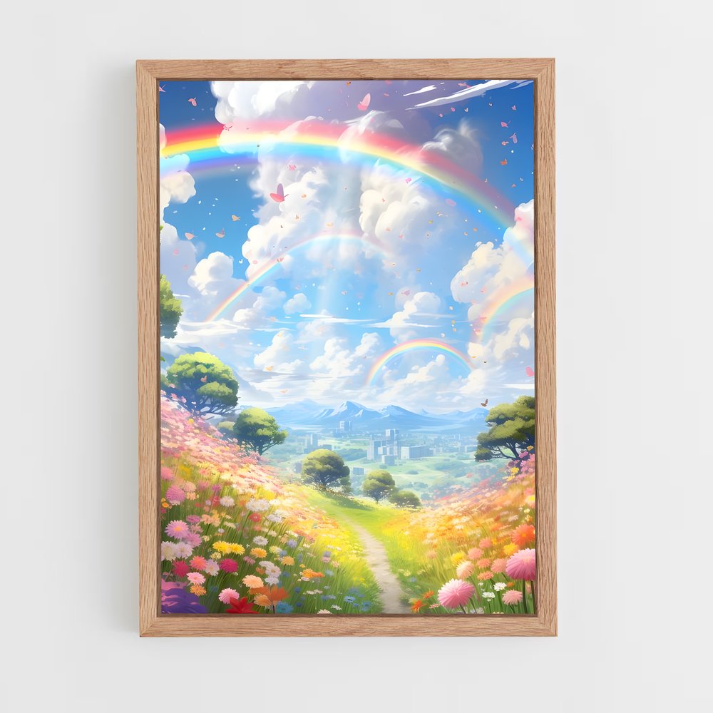 ap-rainbow-2 cadre Bois clair