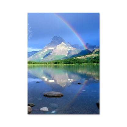 Poster Arc-en-Ciel Lacustre