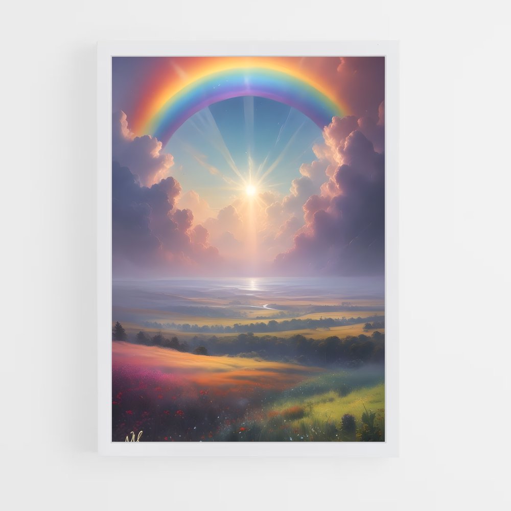 ap-rainbow-8 cadre Blanc
