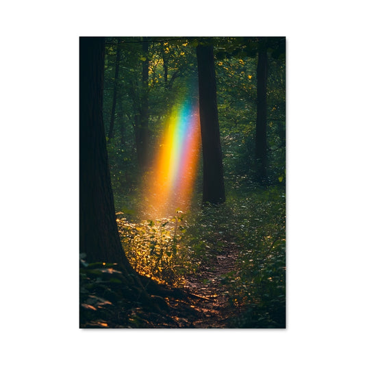 Poster Lueur Arc-en-Ciel