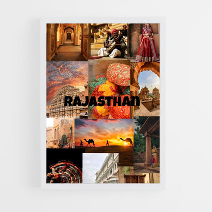 ap-rajasthan flag-1 cadre Blanc