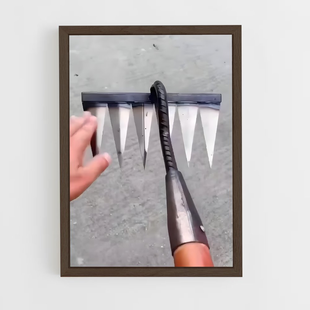ap-rake-1 cadre Bois foncé