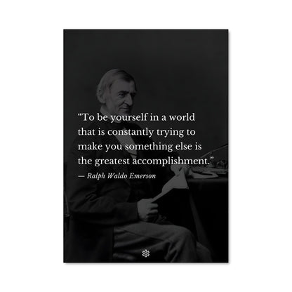 Poster Ralph waldo emerson 13321