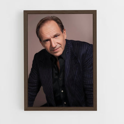 ap-ralph fiennes-4 cadre Bois foncé