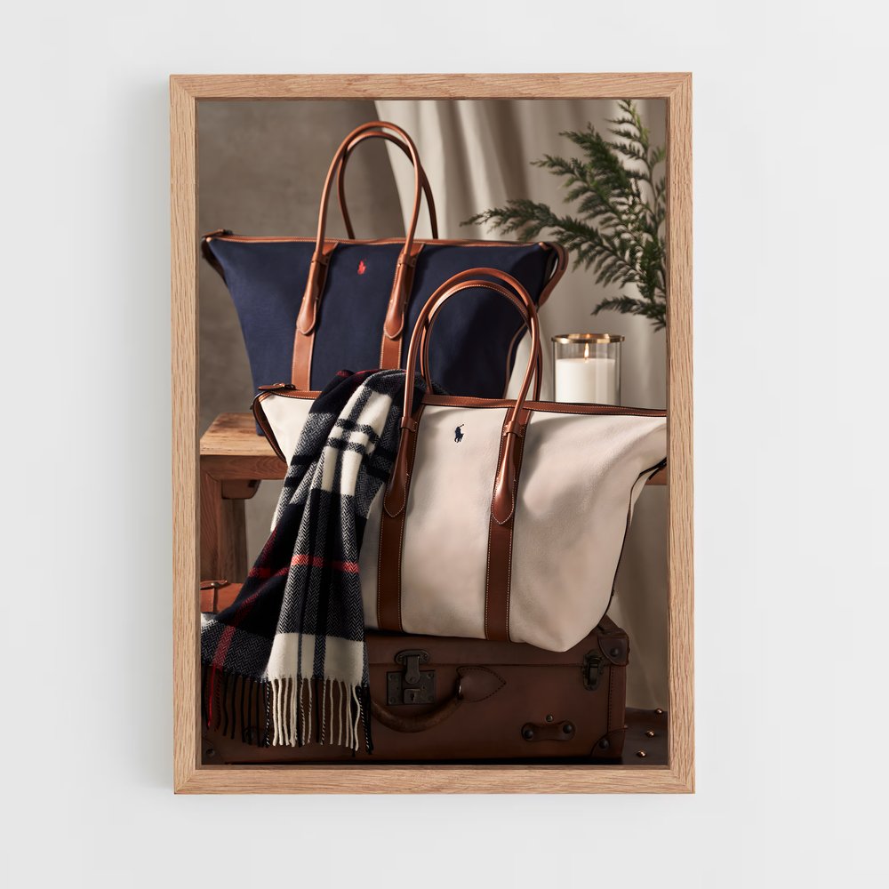 ap-ralph lauren-1 cadre Bois clair